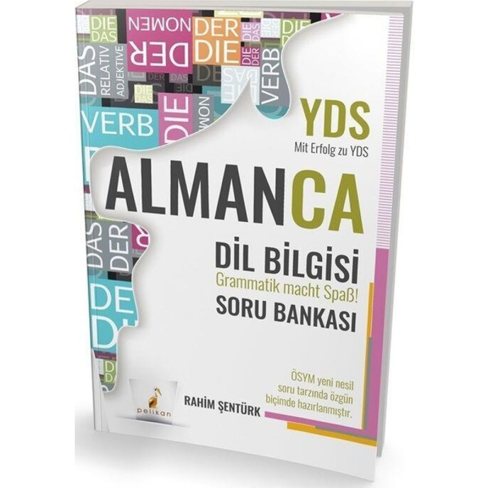 Pelikan Yds Almanca Dil Bilgisi Soru Bankası Pelikan Yayınları YDS Fiyatı