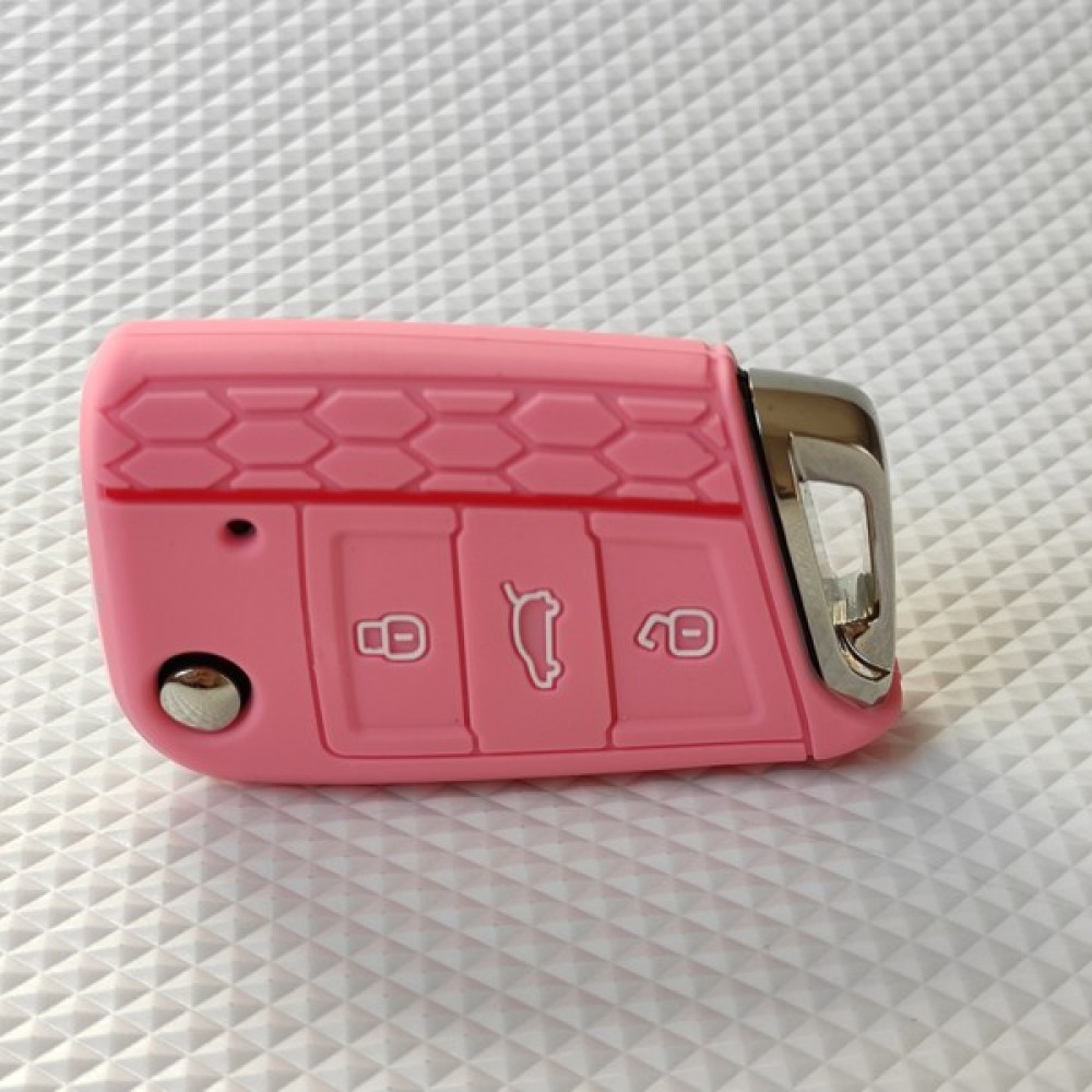 Pelitoto Volkswagen Anahtar Kılıfı Silikon - Pembe Anahtarlık Fiyatı