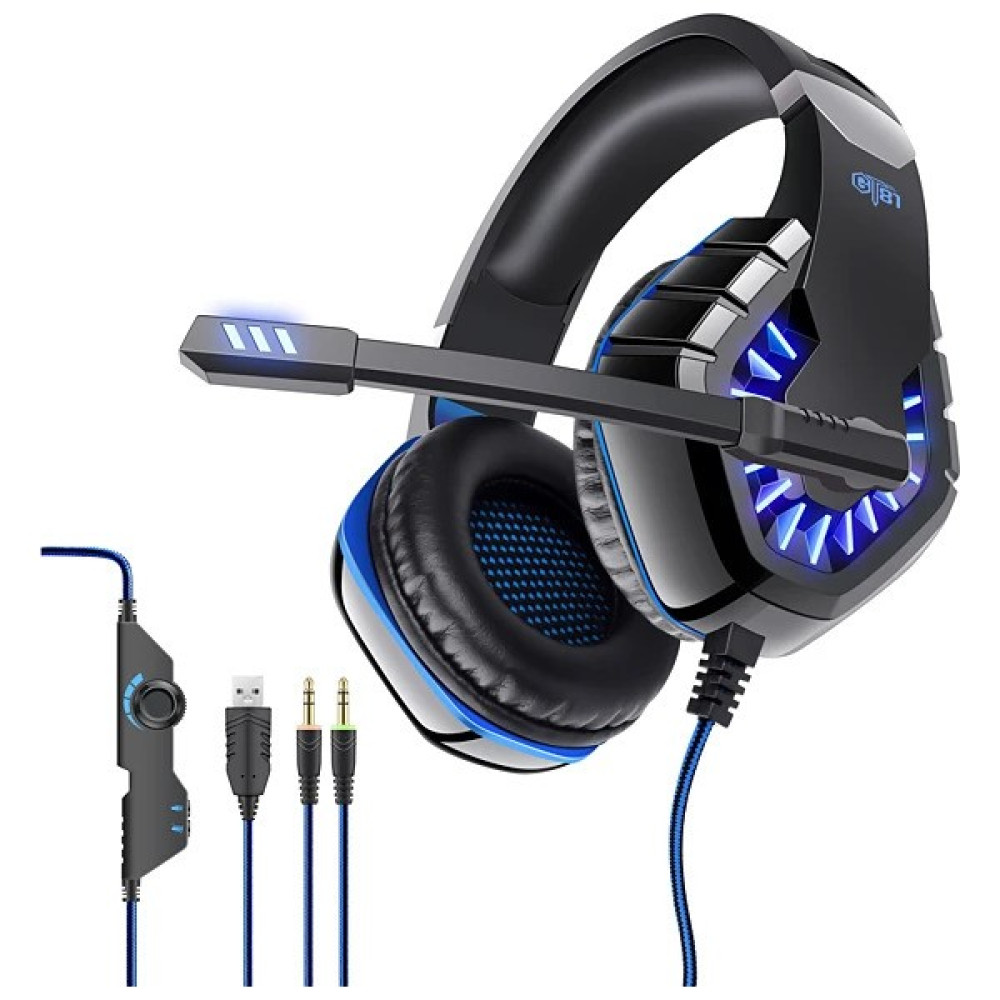 Pell Ovleng GT81 LED Stereo Kablolu Oyuncu Kulaklığı Siyah Kulak Üstü Kulaklık Fiyatı