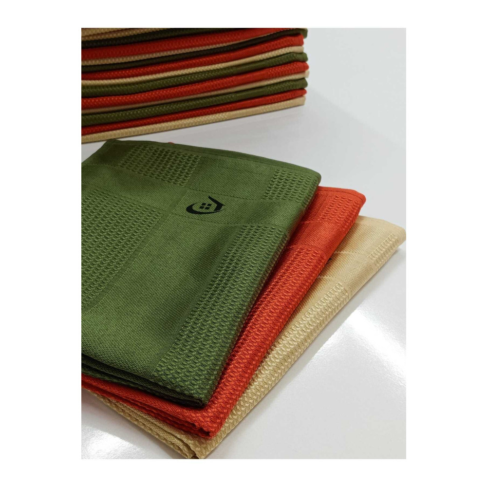 PELLA-EU Sihirli Mikrofiber Cam Bezi 3 Parça Genel Temizlik Bezi Mutfak Banyo Yüzey / yeşil Seri Temizlik Malzemeleri Fiyatı