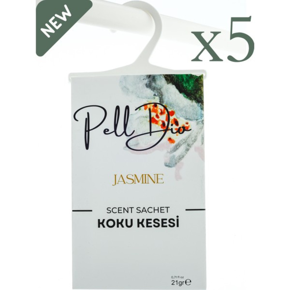 PellDio Home 5'li Jasmine Dolap Kokusu Ayakkabılık ve Çekmece Kokusu Kesesi Oda Kokusu Fiyatı