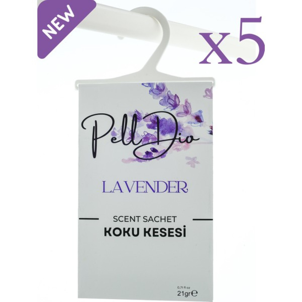 PellDio Home 5'li Lavender Dolap Kokusu Ayakkabılık ve Çekmece Kokusu Kesesi Oda Kokusu Fiyatı