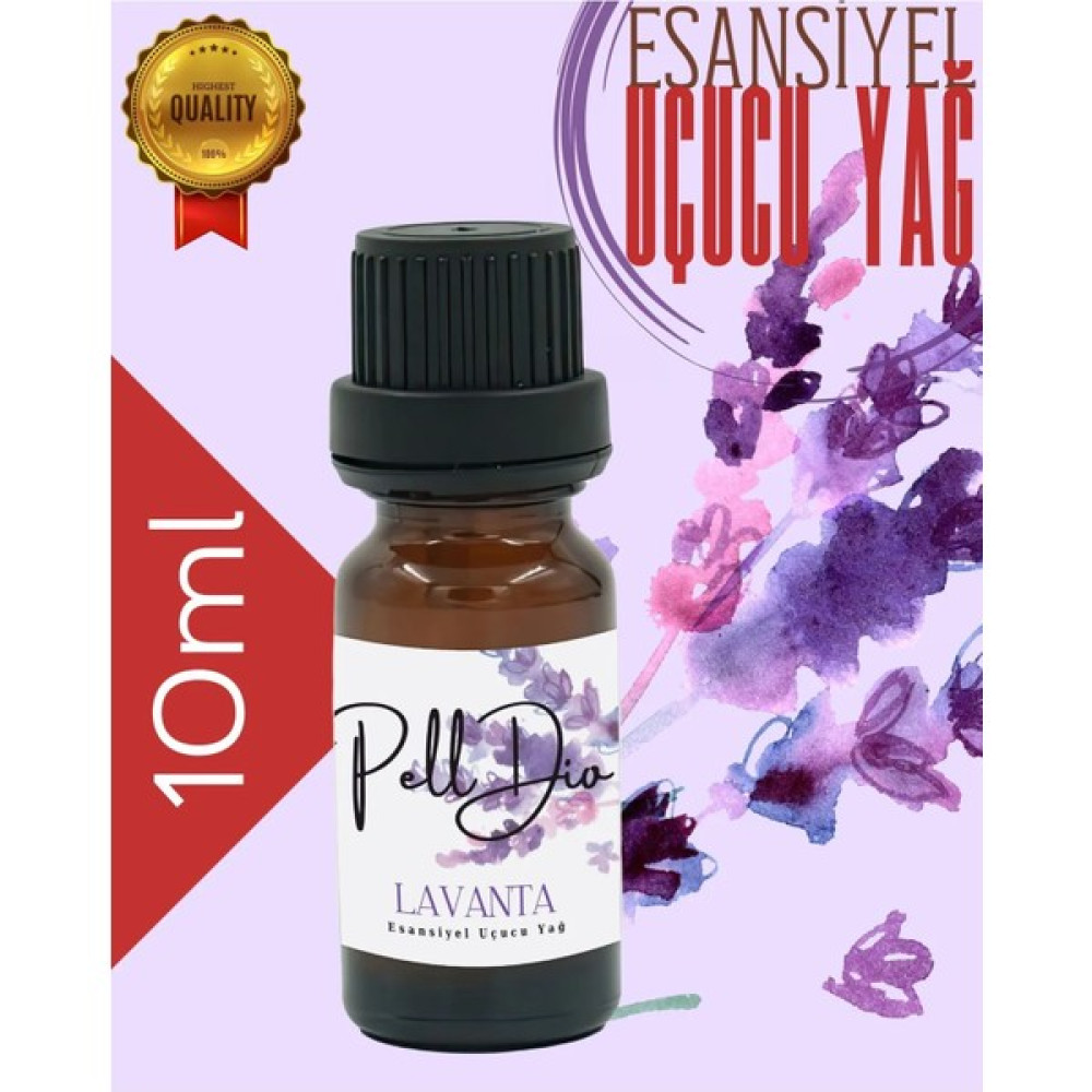 PellDio Home Lavanta Esansiyel Uçucu Yağ, Buhurdanlık Yağı, Difüzör Esansı, Oda Kokusu 10ML Oda Kokusu Fiyatı