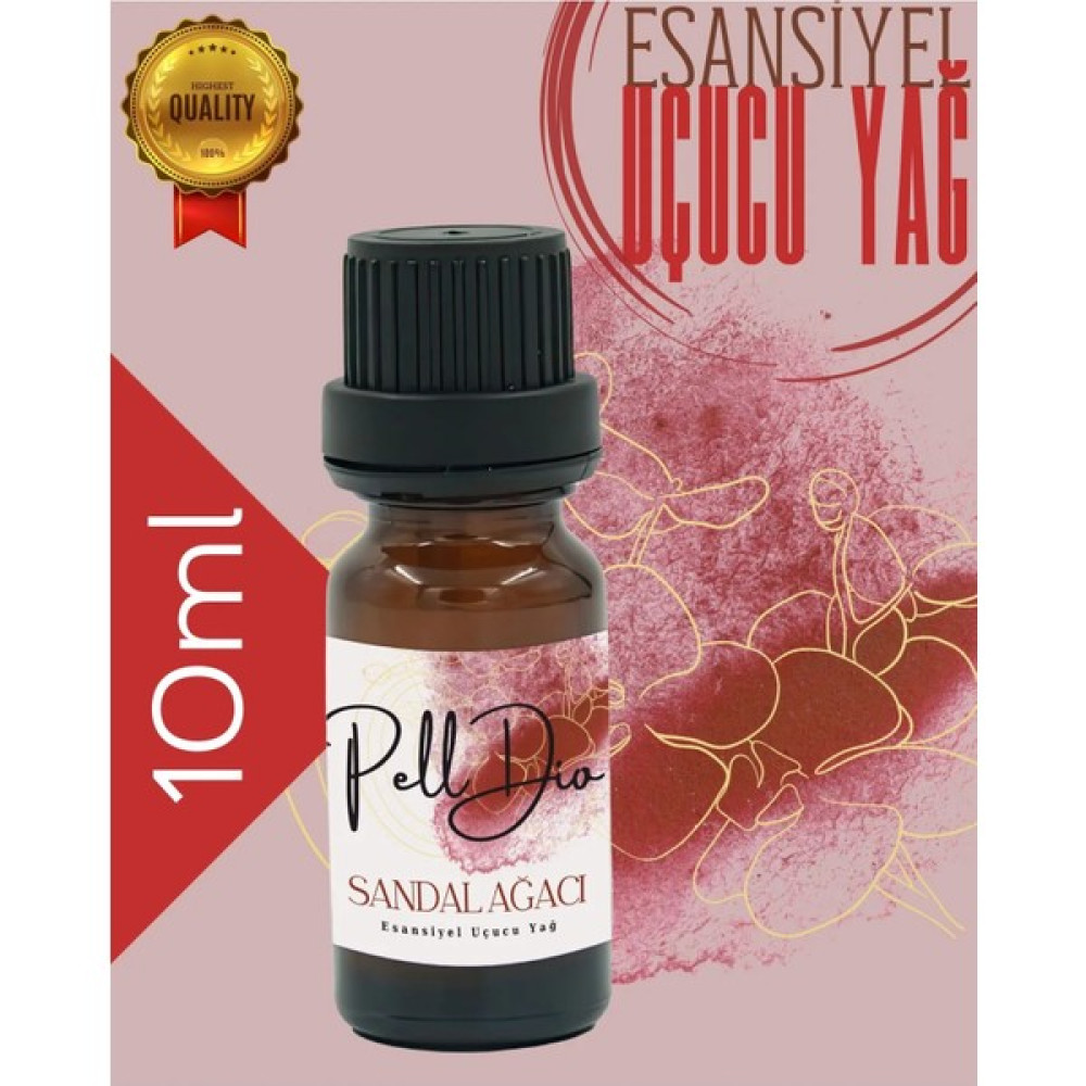 PellDio Home Sandal Ağacı Esansiyel Uçucu Yağ, Buhurdanlık Yağı, Difüzör Esansı, Oda Kokusu 10ML Oda Kokusu Fiyatı