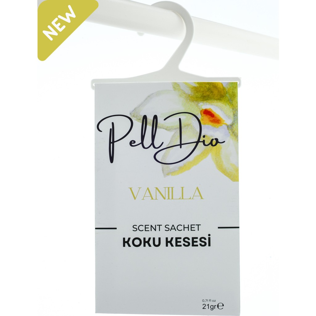 PellDio Home Vanilya Dolap Ayakkabılık ve Çekmece Parfümlü Kese Kokusu Oda Koku Kesesi Parfümler Fiyatı
