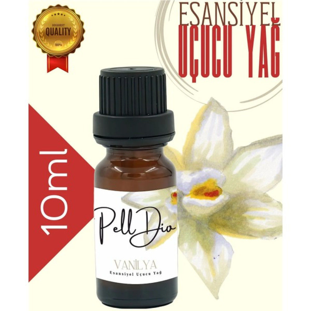 PellDio Home Vanilya Esansiyel Uçucu Yağ, Buhurdanlık Yağı, Difüzör Esansı, Oda Kokusu 10ML Oda Kokusu Fiyatı