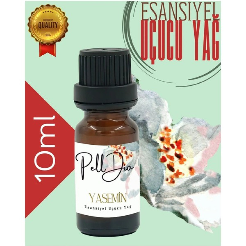 PellDio Home Yasemin Esansiyel Uçucu Yağ, Buhurdanlık Yağı, Difüzör Esansı, Oda Kokusu 10ML Oda Kokusu Fiyatı
