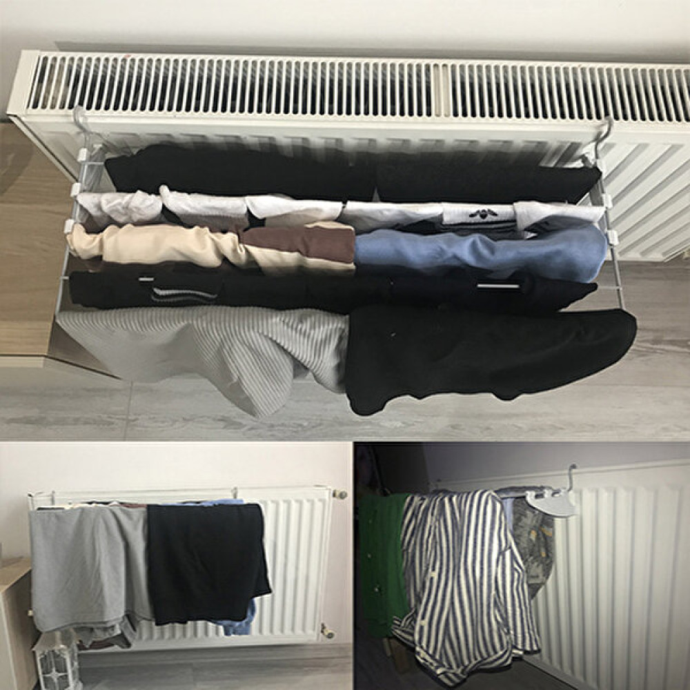 Pellea 3 Adet Pellea Kalorifer Petek Kurutma Askılık, Çamaşır Askılık, Askılık, Çamaşırlık, Petek Üstü Askılık Çamaşır Kurutma Makineleri Fiyatı