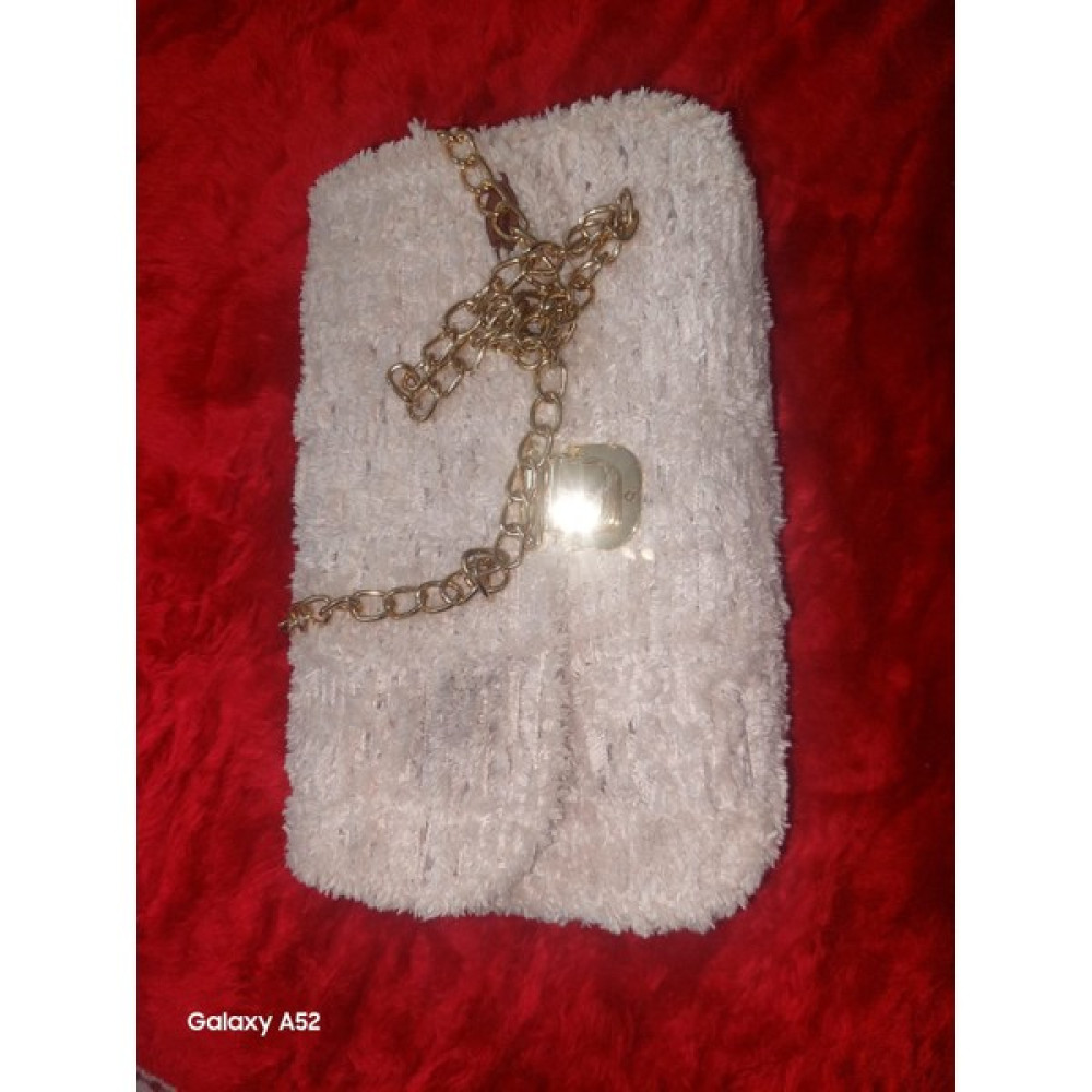 Peluş Bag Kadın Sonbahar ve Kış Moda Omuz Çantası Çanta ortaboy Abiye Çanta Fiyatı