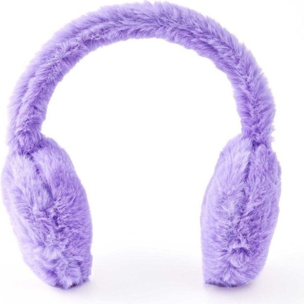 Peluş Diyarı Peluş Kulaklık - Lila Kadın Kulaklığı Fiyatı