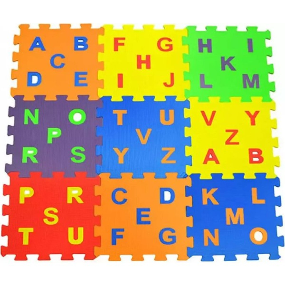 Peluş Diyarı Puzzle 33X33CM x 7mm - Harf Seti - 33 x 33 x 7 cm - Renkli Oyuncak Fiyatı