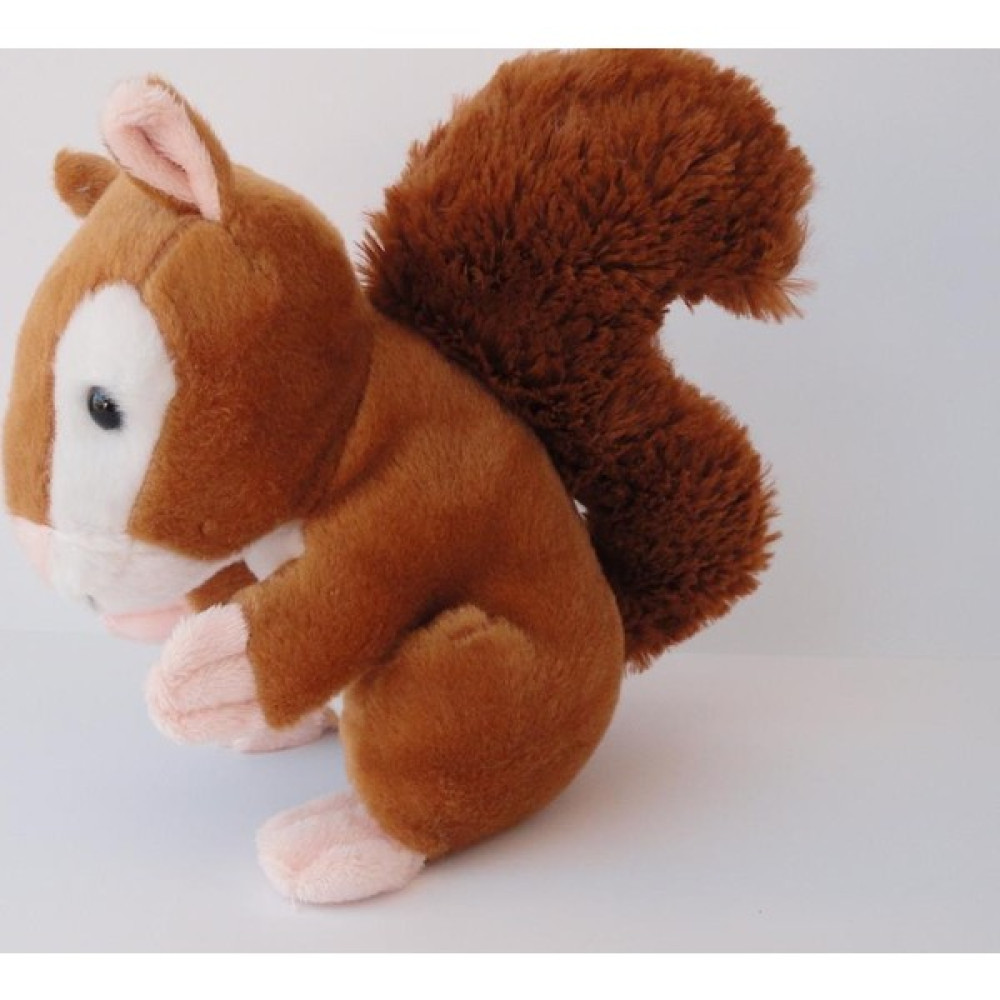 Peluşcu Baba 23 cm Kuyruklu Sincap Peluş Sağlıklı Oyuncak Peluş Oyuncaklar Fiyatı