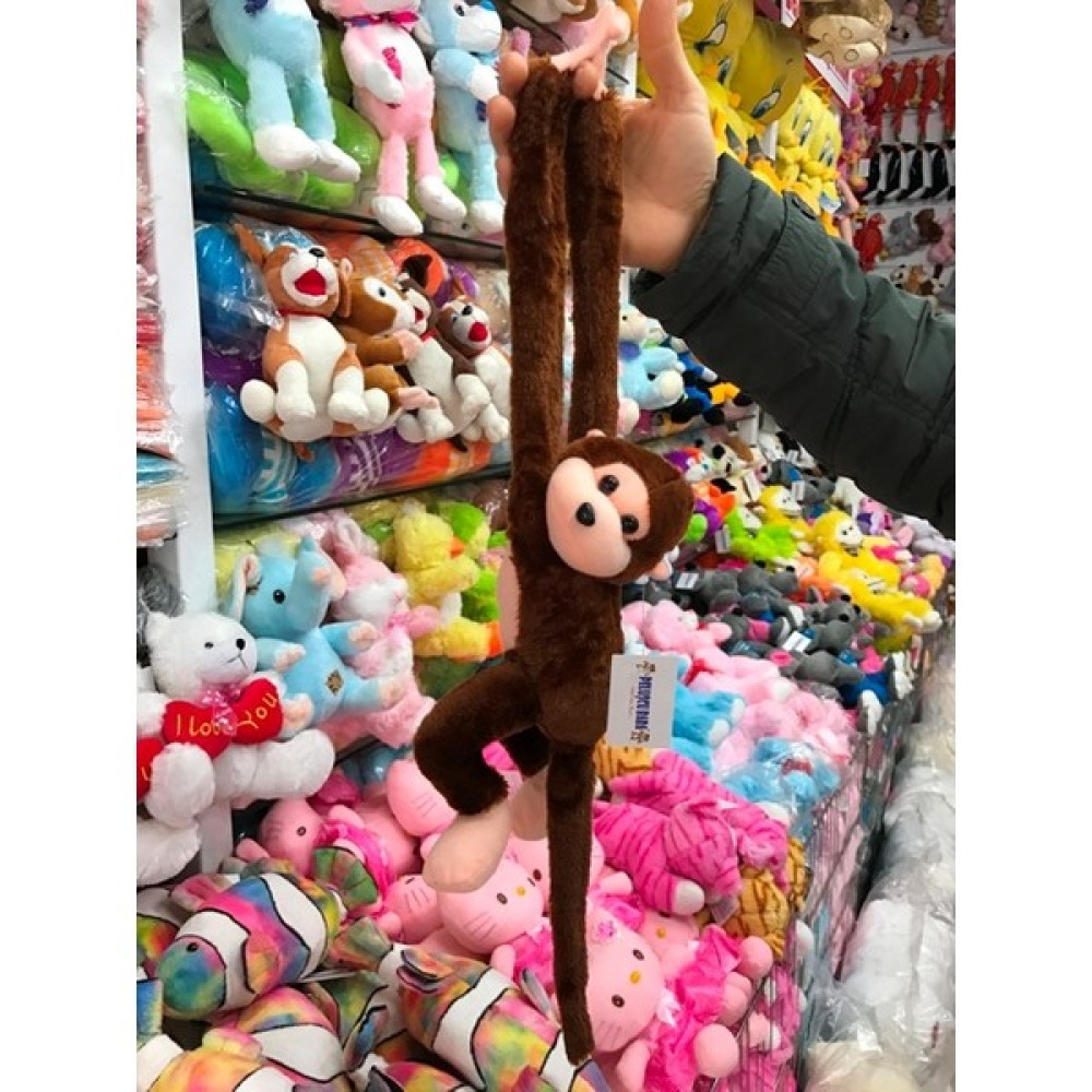 Peluşcu Baba 60 cm Sevimli Maymun Goril Kahve Renk Peluş Oyuncak Peluş Oyuncaklar Fiyatı