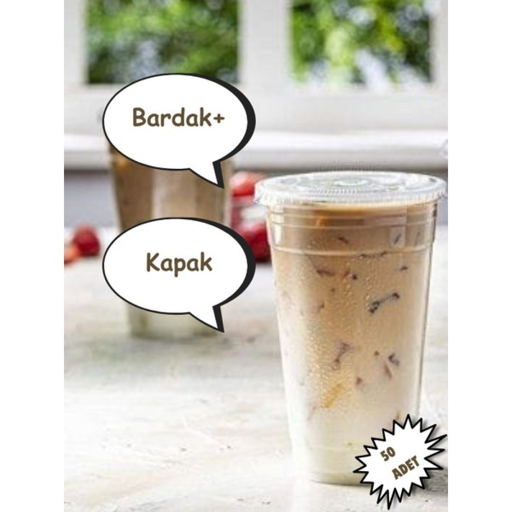 Pem Ambalaj Plastik Pet Milkshake Limonata Bardak Kapaklı 50 Adet Oto Boyaları Fiyatı