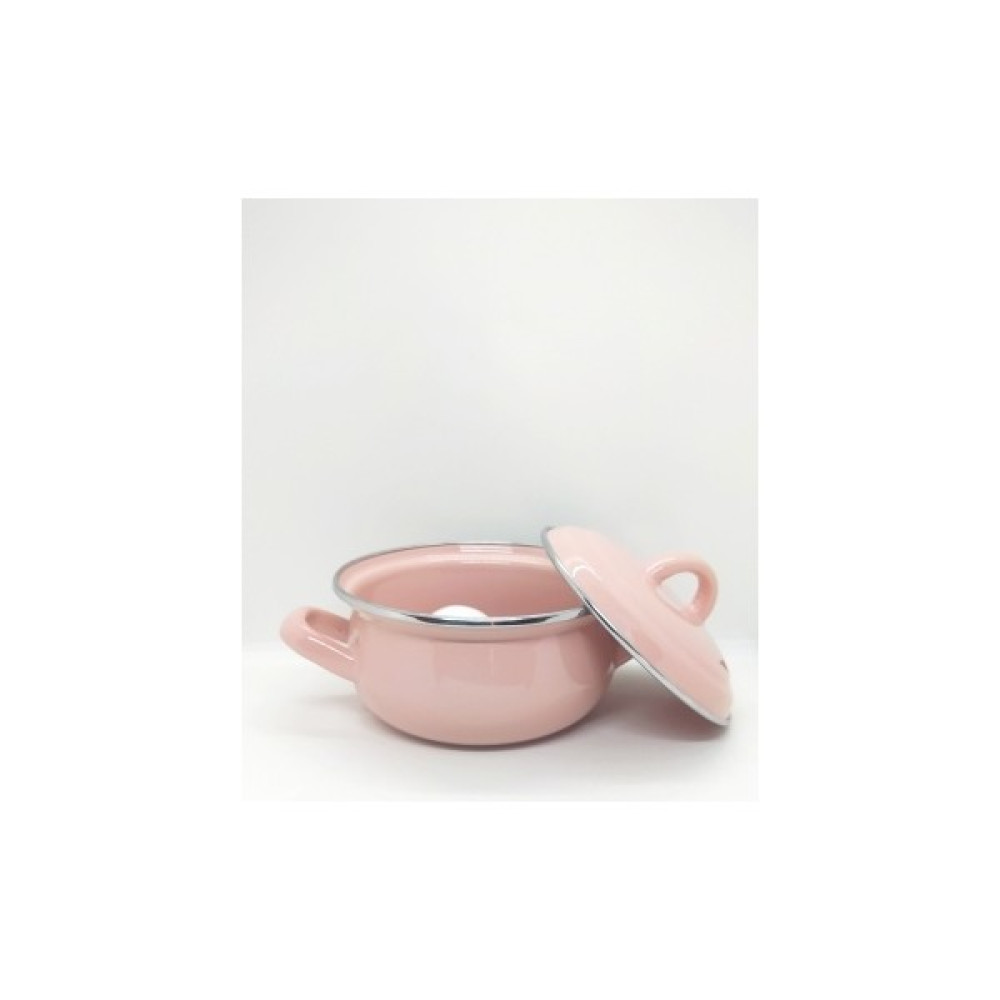 Pembe 16 cm Emaye Bebek Mama Yemek Yumurta Haşlama Tencere Tencereler Fiyatı
