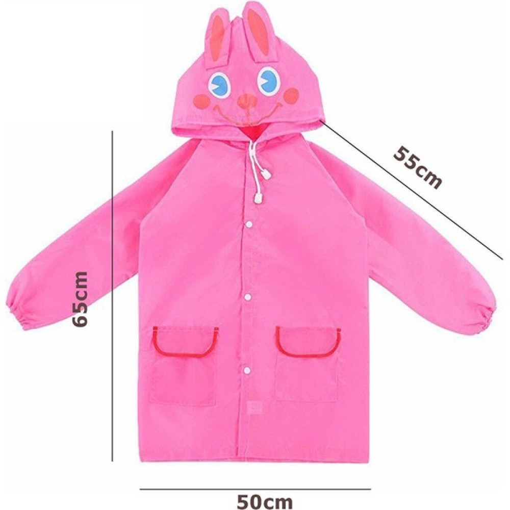 Pembe Çocuk Yağmurluk Karikatür Desenli Su Geçirmez Çadır Fiyatı