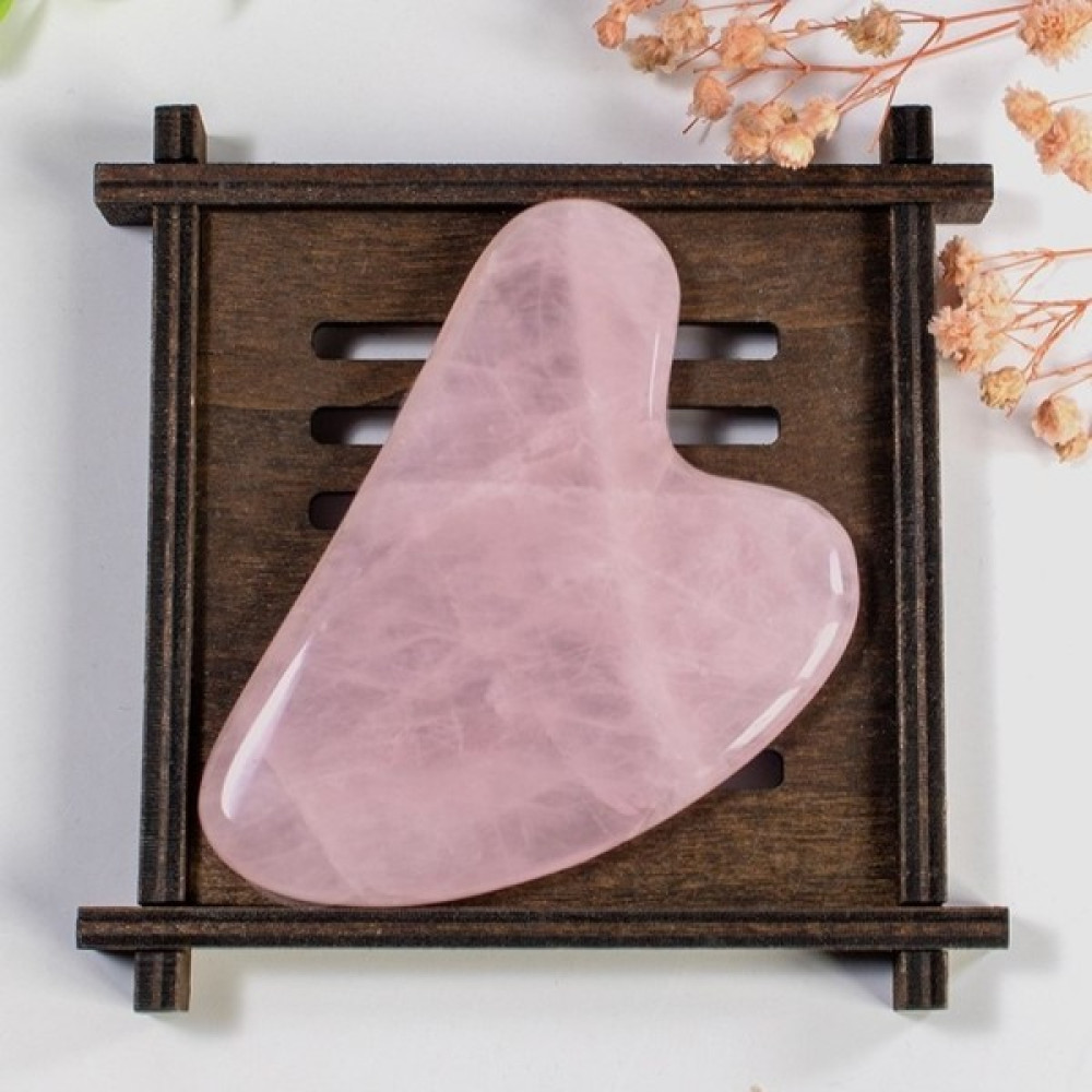 Pembe Kuvars Gua Sha Yüz Vücut Masaj Aleti Yüz ve Cilt Bakımı Masaj Cihazları Fiyatı