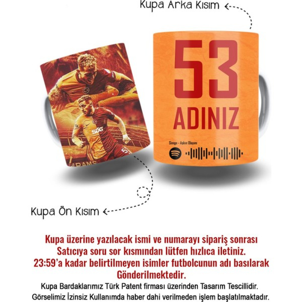 PembeCadde Barış Alper Yılmaz Türkiye Temalı Kişiye Özel Kırmızı Beyaz Kupa Bardak Mug Fincan / Bardak / Kahve Takımı Fiyatı