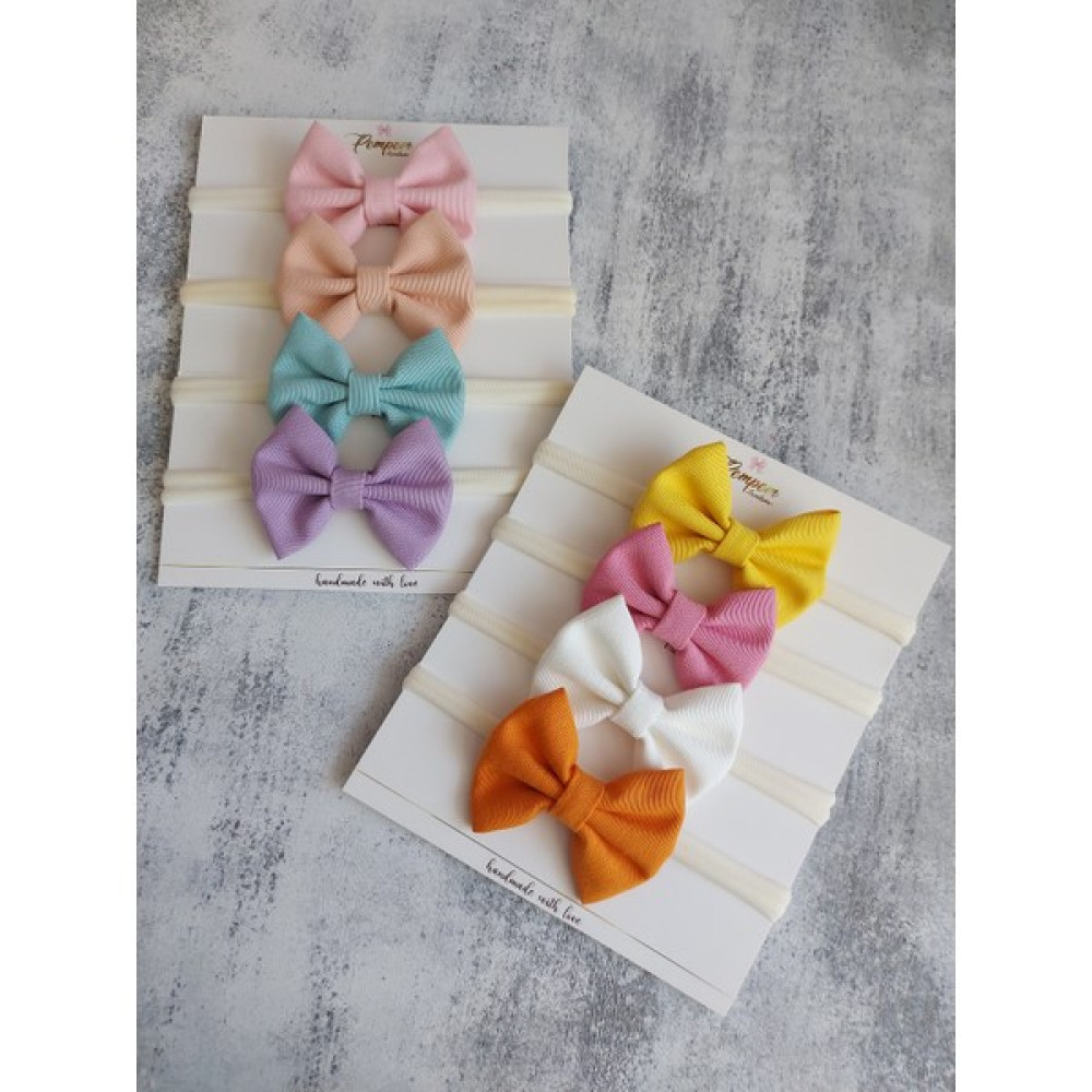 Pempem Bandana Kız Bebek 8 Li Fiyonk Bandana Set Bebek Saç Bandı Fiyatı