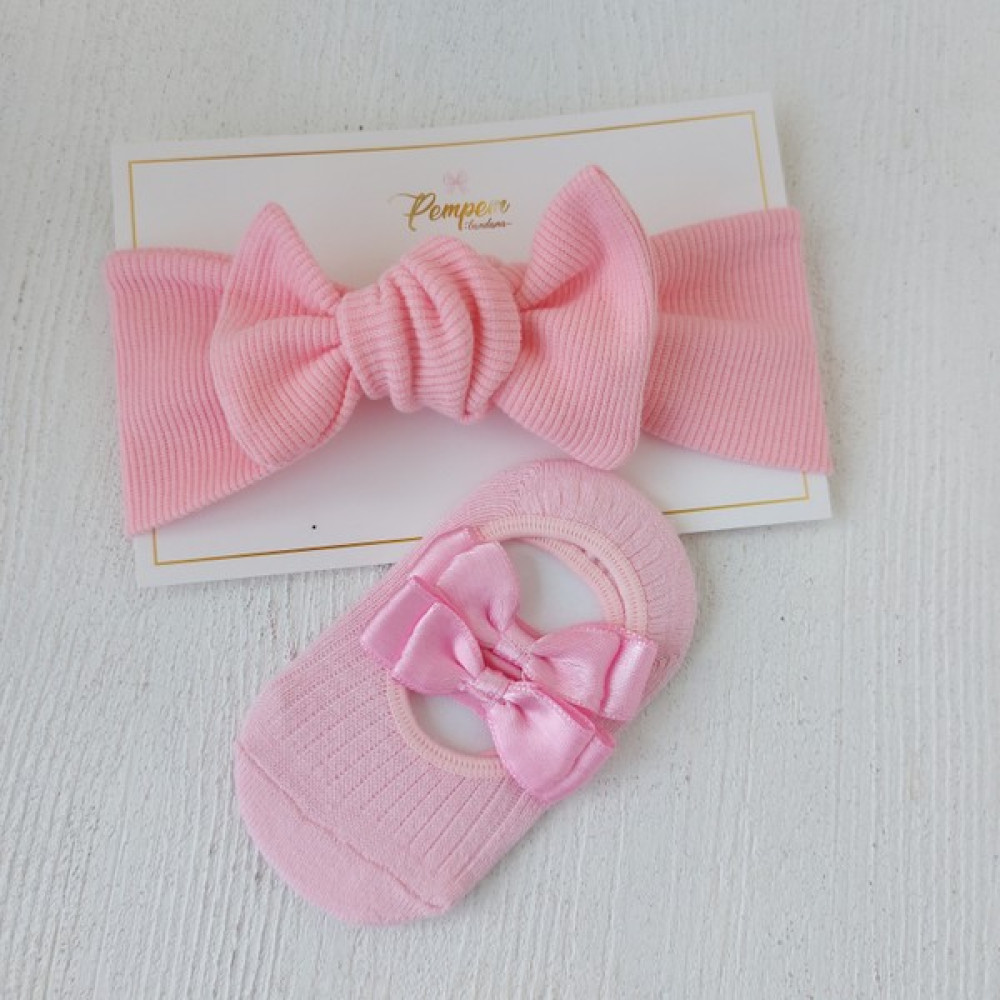 Pempem Bandana Kız Bebek Bandana Çorap Takim Bebek Saç Bandı Fiyatı