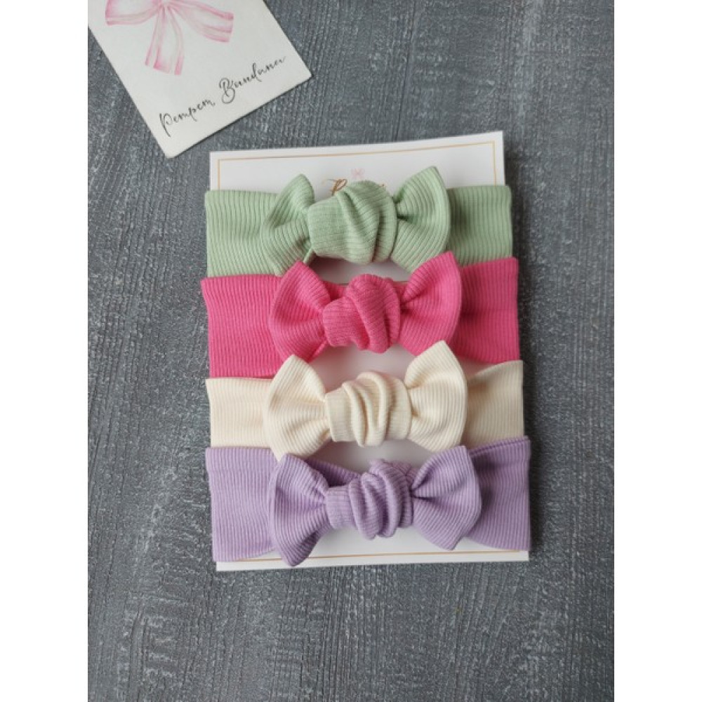 Pempem Bandana Kız Bebek Ribana Bandana 4 Lü Set Bebek Saç Bandı Fiyatı