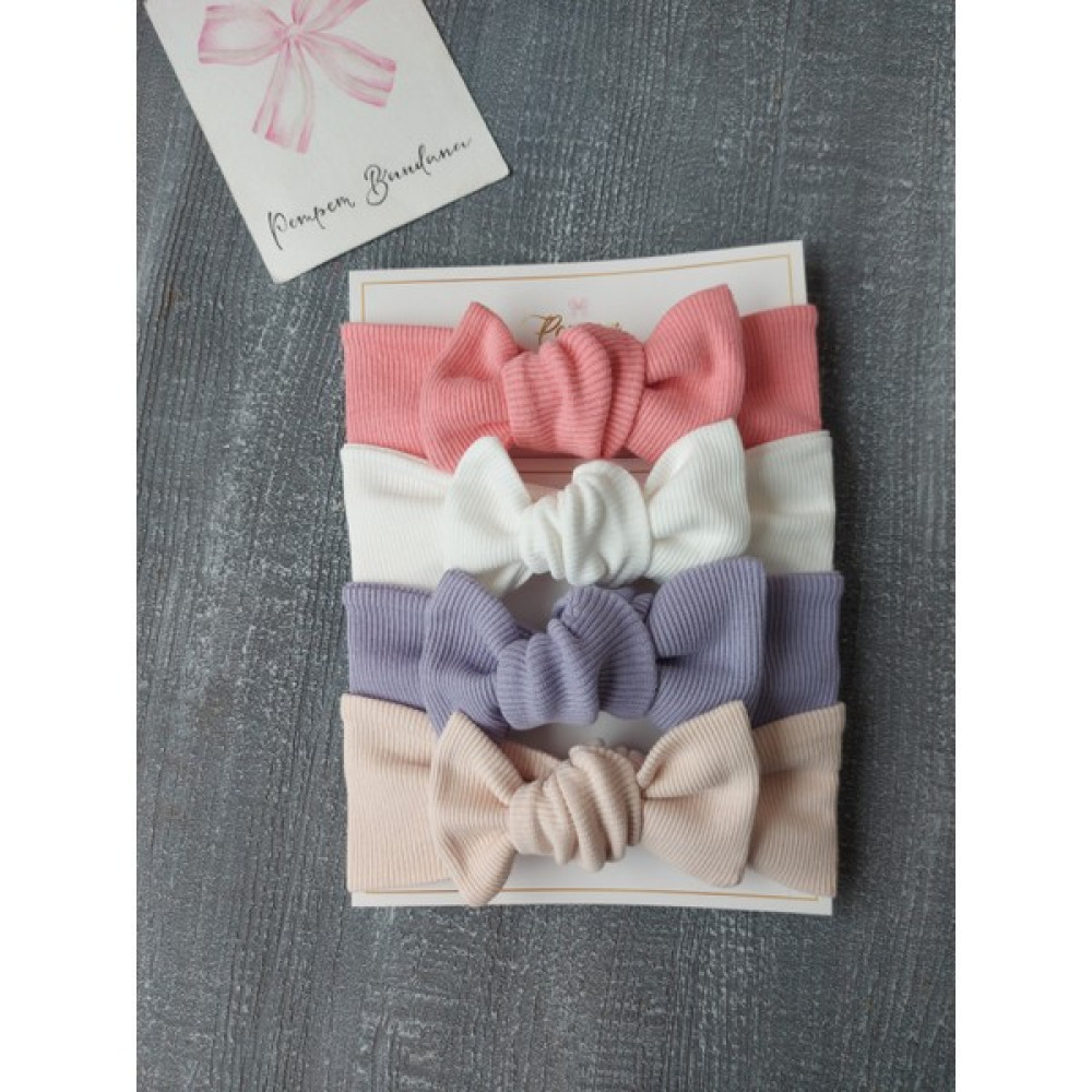 Pempem Bandana Kız Bebek Ribana Bandana 4 Lü Set Bebek Saç Bandı Fiyatı