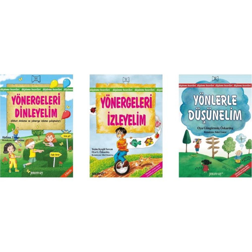 Pencere-Sey Düşünme Becerileri 3 Cilt - Yeşim Kesgül Sercan (Ciltli) Okul Öncesi Eğitici & Öğretici Kitaplar Fiyatı