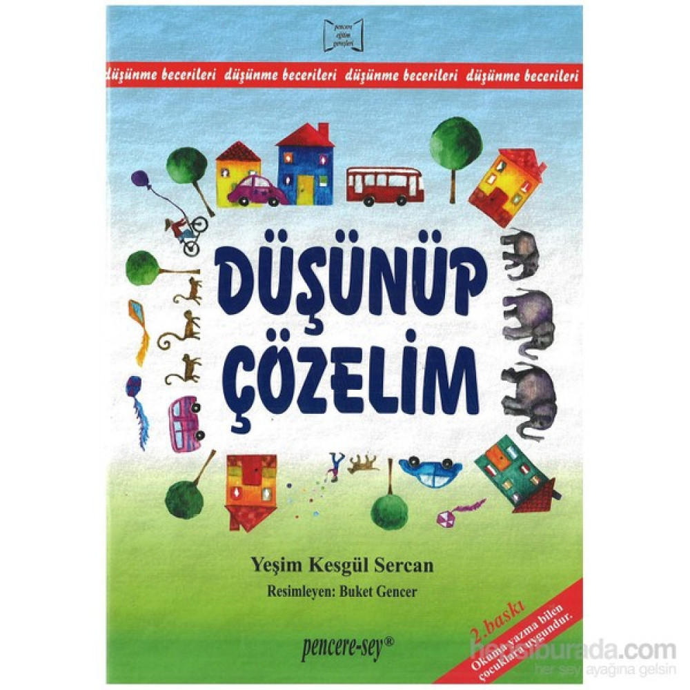 Pencere Sey Yayınları Düşünüp Çözelim - Yeşim Kesgül Sercan Çocuk Masal Fiyatı