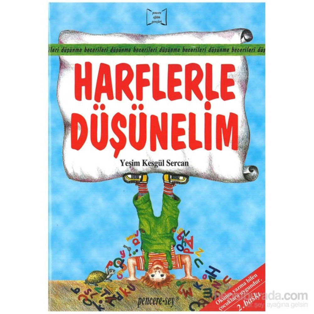 Pencere Sey Yayınları Harflerle Düşünelim - Yeşim Kesgül Sercan Çocuk Masal Fiyatı