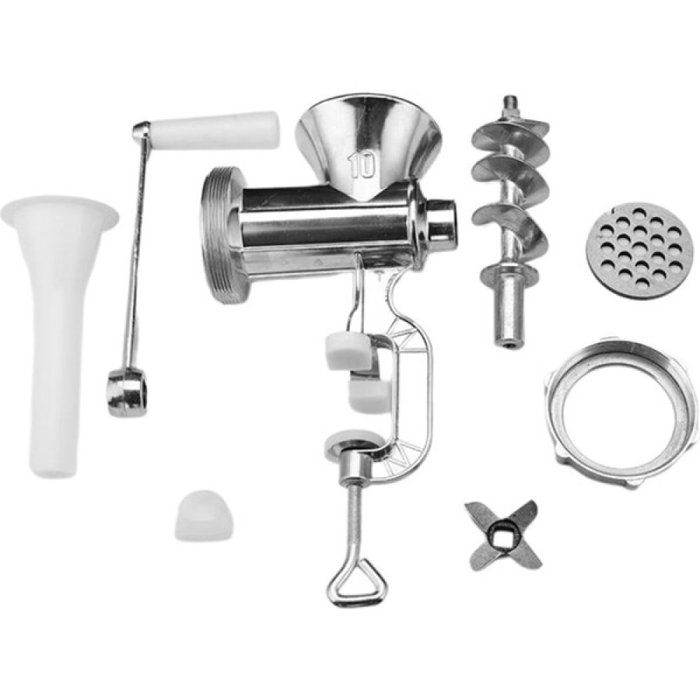 Pengfushop4 Gümüş Tarzı L Beden Manuel Kıyma Makinesi ve Sosis Erişte Yemekleri El Yapımı Aletler Paslanmaz Çelik Kıyma Makarna Makinesi Ev Mutfak ... Mutfak Gereçleri Fiyatı