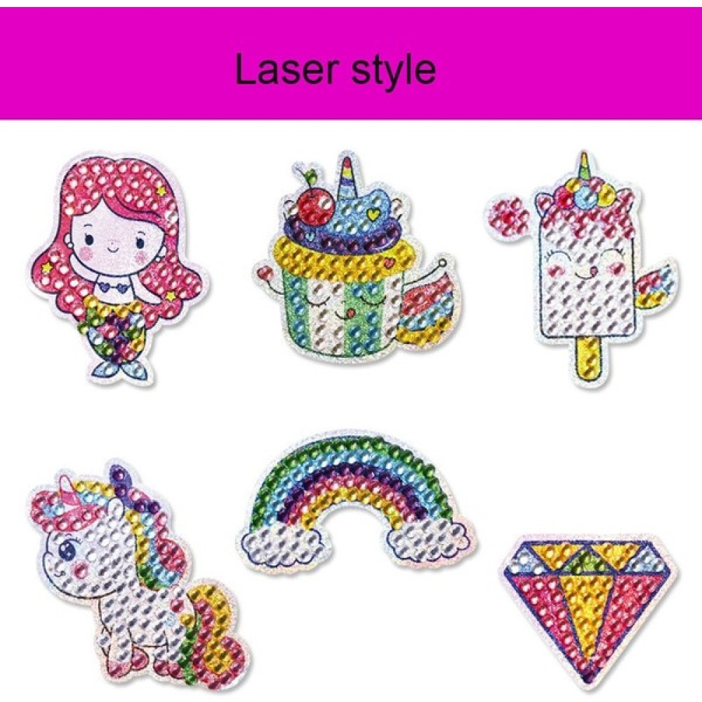 Pengfushop4 Stil 1 Stil Çocuklar 5d Elmas Boyama Çıkartmaları Kiti Sanat Zanaat Karikatür Lazer Unicorn Denizkızı Büyük Taşlar Mozaik Elmas Boya Nu... Eğitici Oyuncak Fiyatı