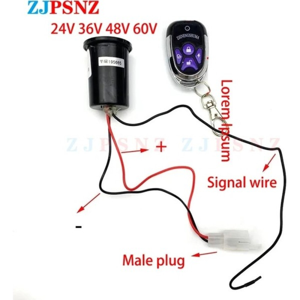 Pengfushop5 Ordu Yeşili Tarzı Ebike Alarm Sistemi 48V 60V 72V Elektrikli Bisiklet Scooter Motosiklet Üç Tekerlekli Bisiklet Ebike Fırçasız Denetley... Motorsiklet Aksesuarları Fiyatı