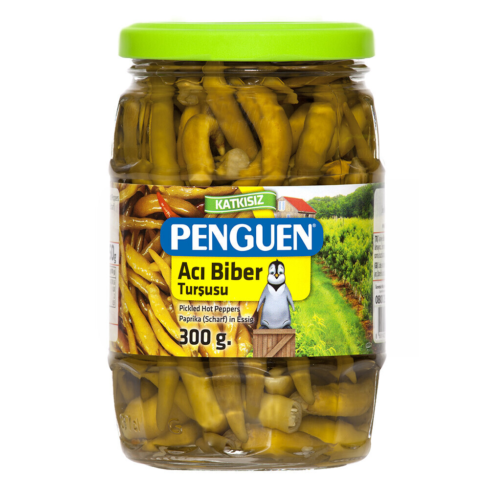 Penguen Acı Biber Turşusu 300 Gr Konserve Fiyatı
