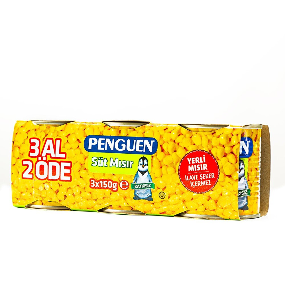 Penguen Konserve Mısır 3x150 G Konserve Fiyatı
