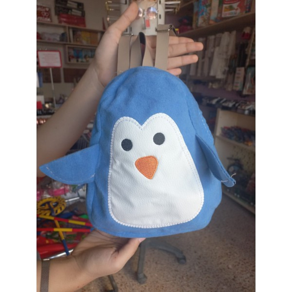 Penguen Sırt Çantası Mavi Bayan Sırt Çantası Fiyatı