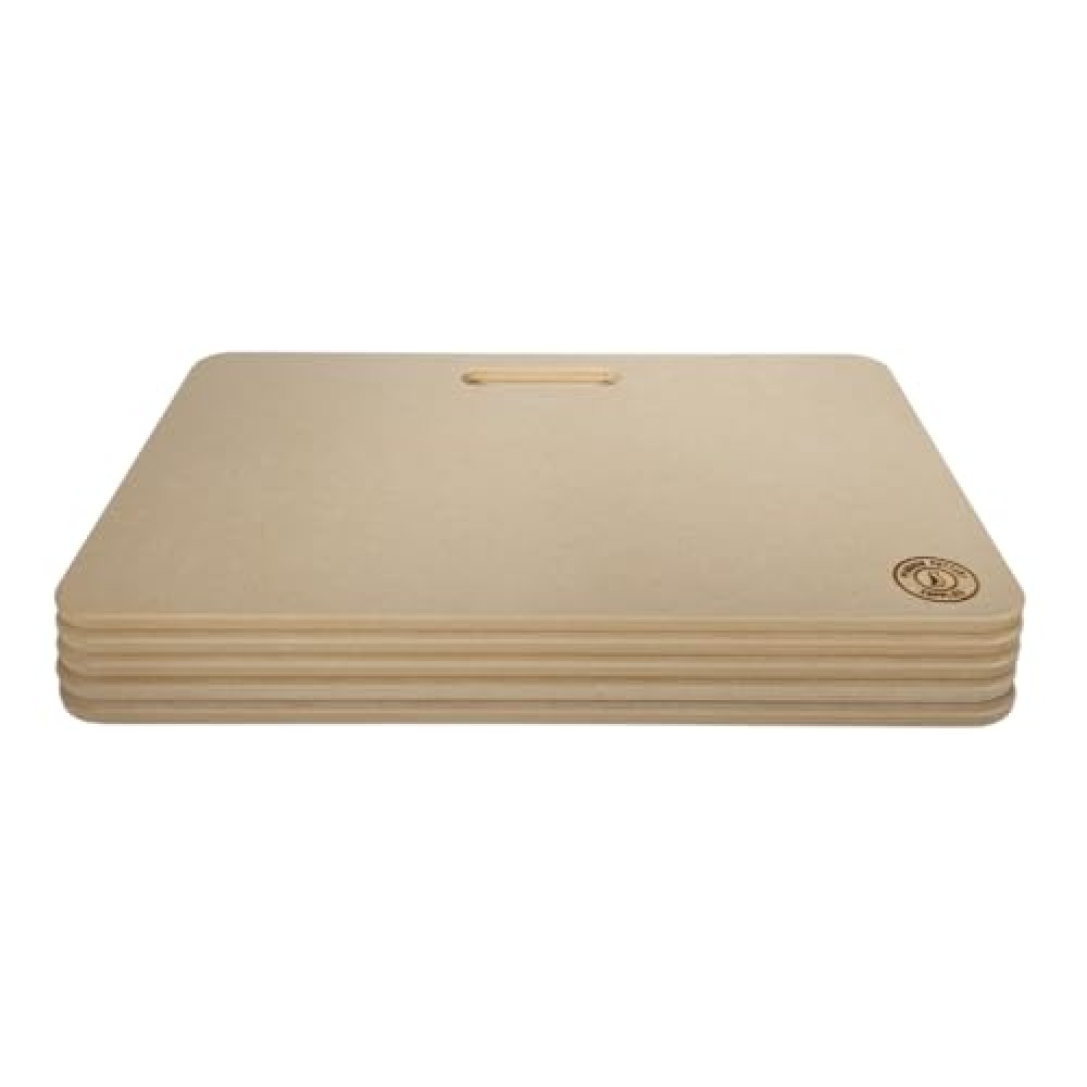 Penguin Pottery School & Studio Pack - Portable Clay Wedging Board with Built-in Handle - Premium Wedging Board for Pottery - Clay Board for Crafts Arts Ceramics Pottery Tools (Set of 5 Small Boards)