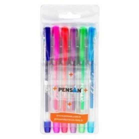 Pensan 6 Renk Neon Gel Set