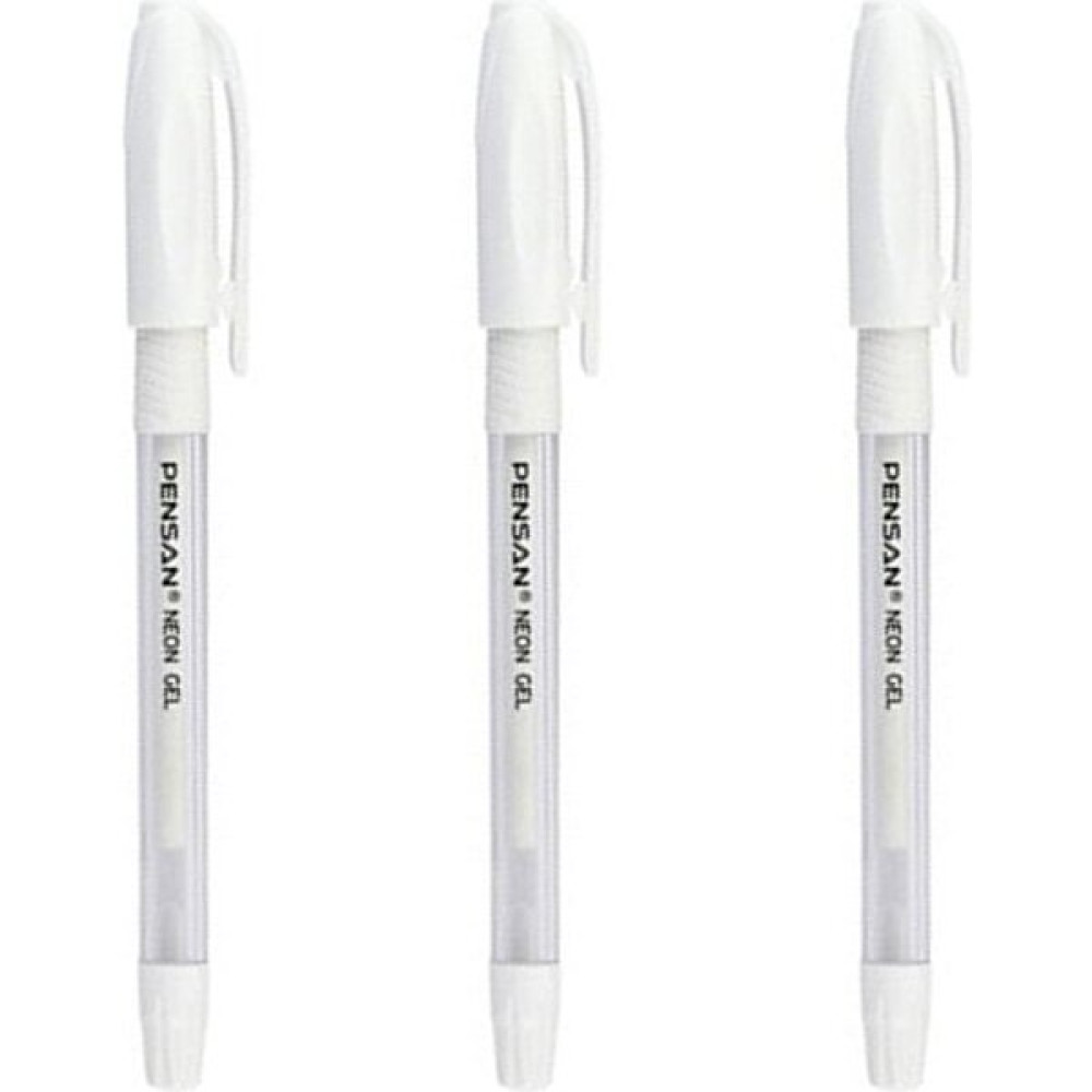 Pensan Jel Kalem Neon 1.0 mm Beyaz 3 Adet Jel Mürekkepli (Roller) Kalem Fiyatı