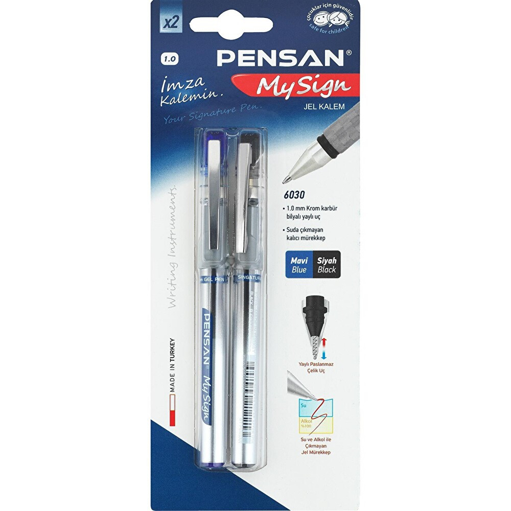 Pensan Mysing Roller Jel İmza Kalemi 2 Li Tükenmez Kalem Fiyatı