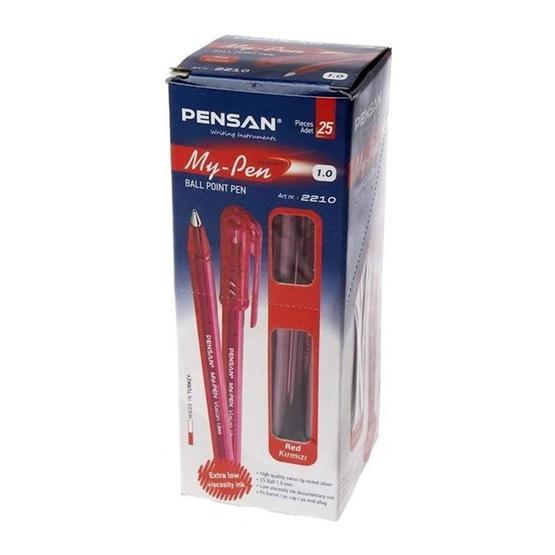 Pensan PE02210TKKI Kırmızı Tükenmez Kalem
