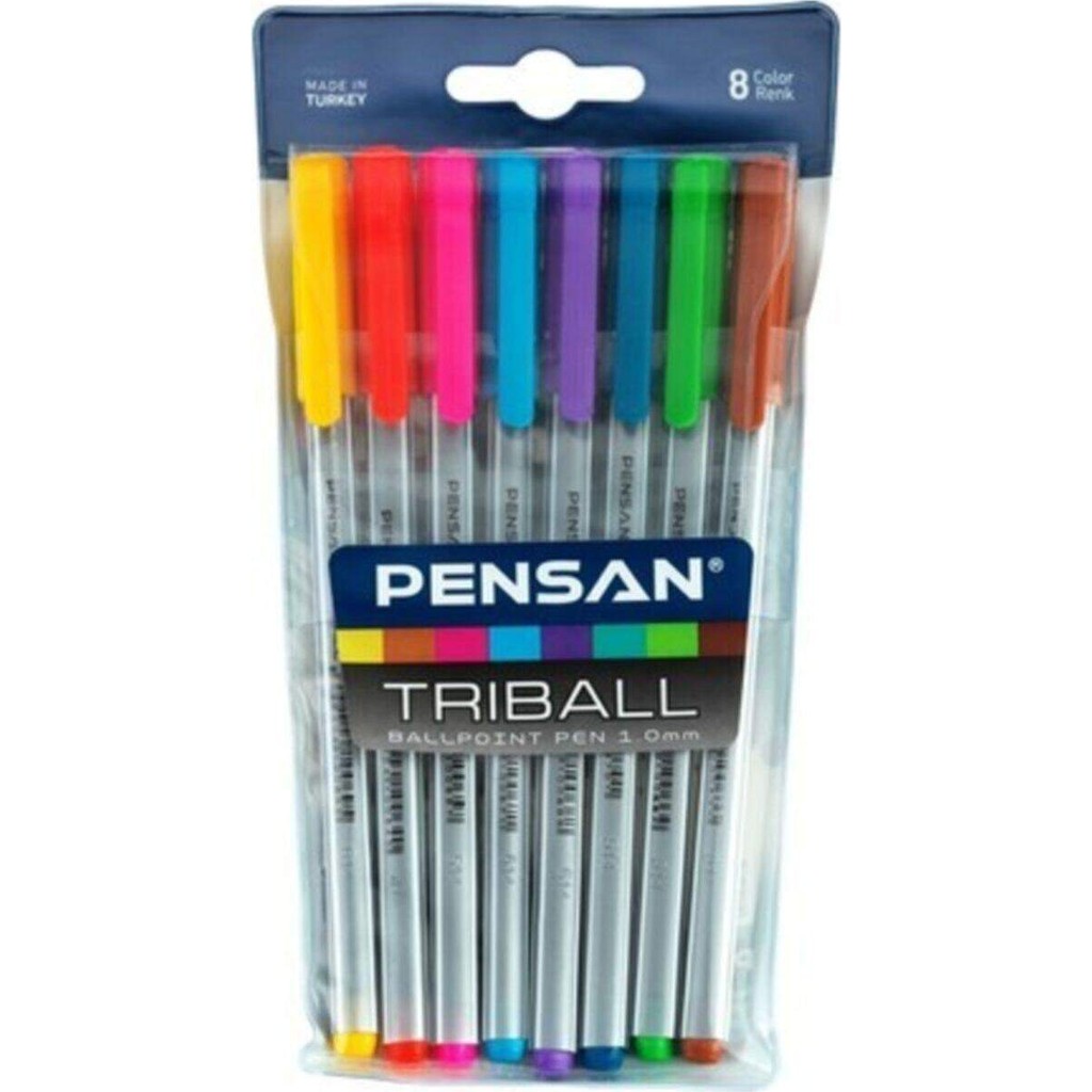 Pensan Triball 1.0 Tükenmez Kalem 8li Tükenmez Kalem Fiyatı