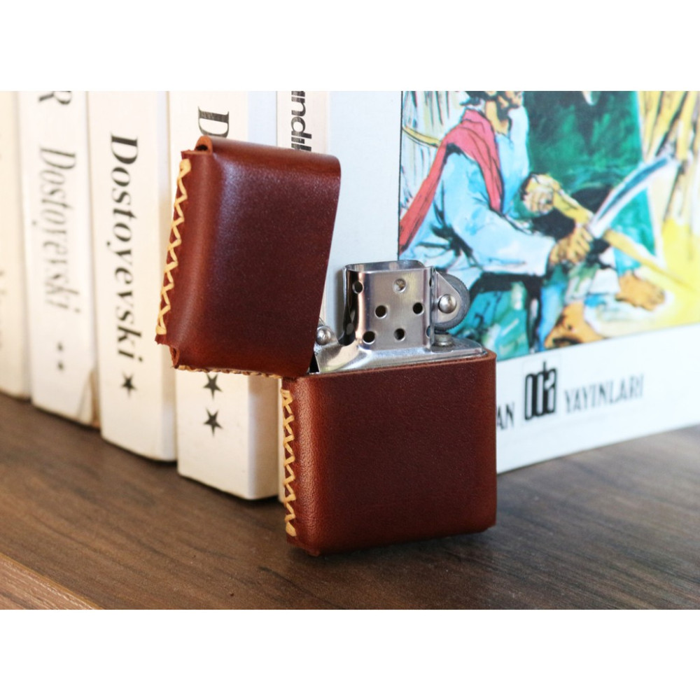 Penta Polo Cronder Zippo Çakmak Kılıfı - Kahverengi Çakmak Fiyatı