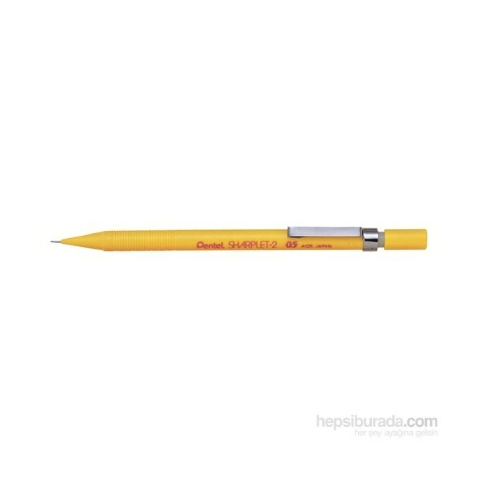 Pentel A125-G Plastik Sarı Gövdeli 0.5 mm Versatil Sharplet Mekanik Kurşun (Versatil) Kalem Fiyatı