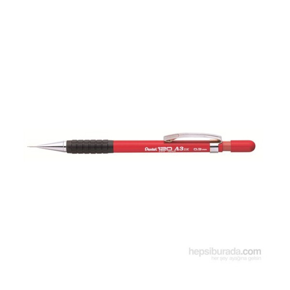 Pentel A313 Mekanik 0.5 mm Kırmızı Versatil Mekanik Kurşun (Versatil) Kalem Fiyatı
