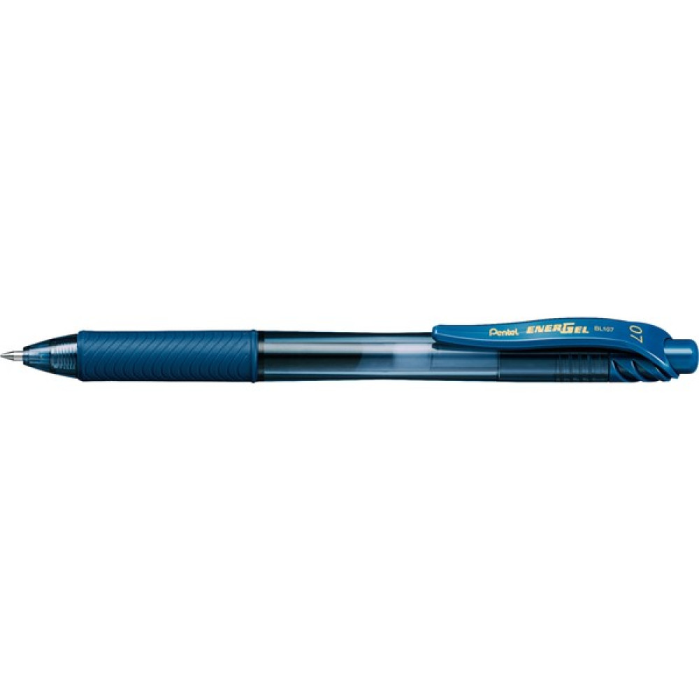 Pentel Energel 0.7 mm Basmalı Jel Kalem Navy Blue BL107-CA Jel Mürekkepli (Roller) Kalem Fiyatı
