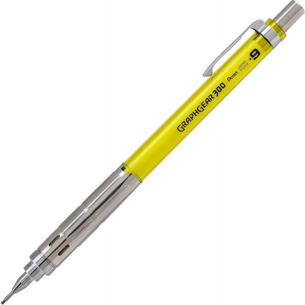 Pentel PG319-TGX 300 Graphgear Versatil Kalem Sarı 0.9 mm Mekanik Kurşun (Versatil) Kalem Fiyatı