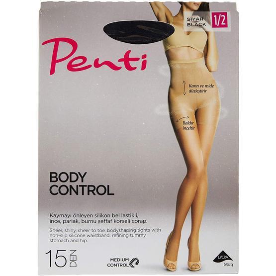 Penti Body Control PCDP493K15SK5003 Siyah Külotlu Çorap
