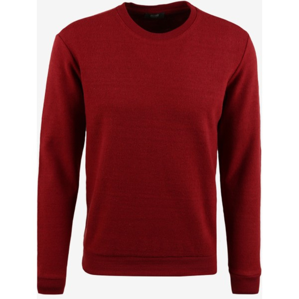 People By Fabrika Bisiklet Yaka Düz Bordo Erkek Sweatshırt SPBF3WM-SWT5009 Erkek Sweatshirt Fiyatı