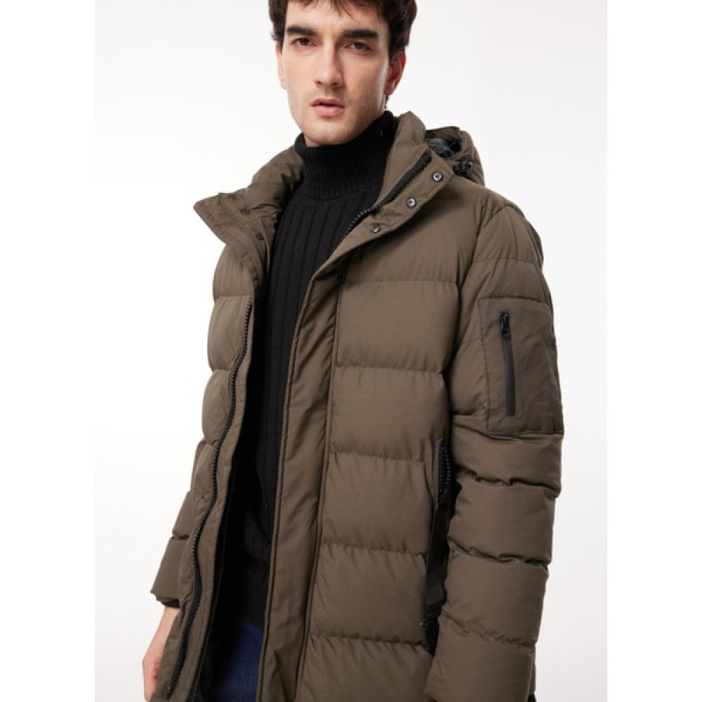 People By Fabrika Haki Erkek Mont SPBF3WM-JCK5002 Erkek Mont Fiyatı