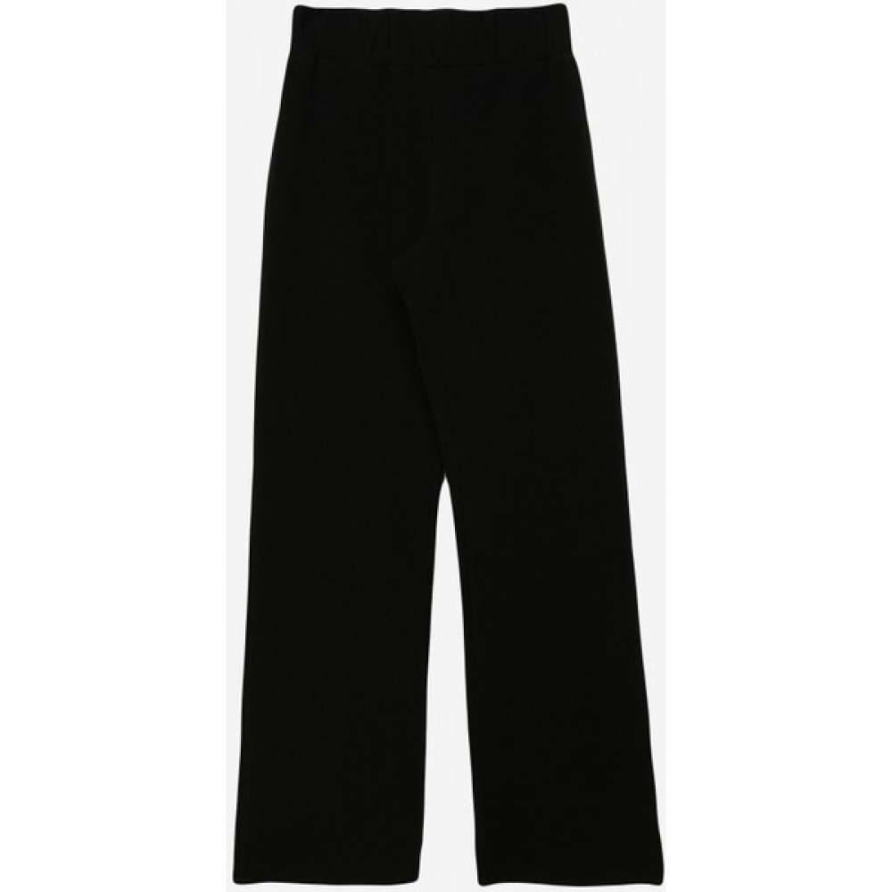 People By Fabrika Lastikli Bel Bol Kesim Siyah Kadın Pantolon SPBF3WL-PNT5001 Kadın Pantolon Fiyatı